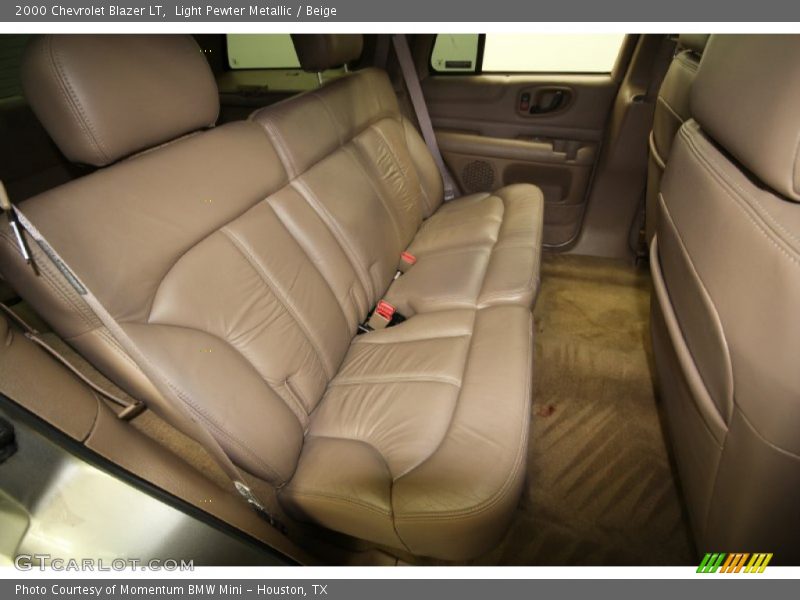 Light Pewter Metallic / Beige 2000 Chevrolet Blazer LT