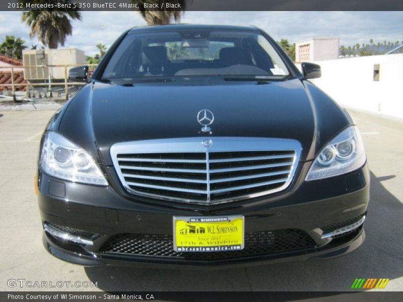 Black / Black 2012 Mercedes-Benz S 350 BlueTEC 4Matic