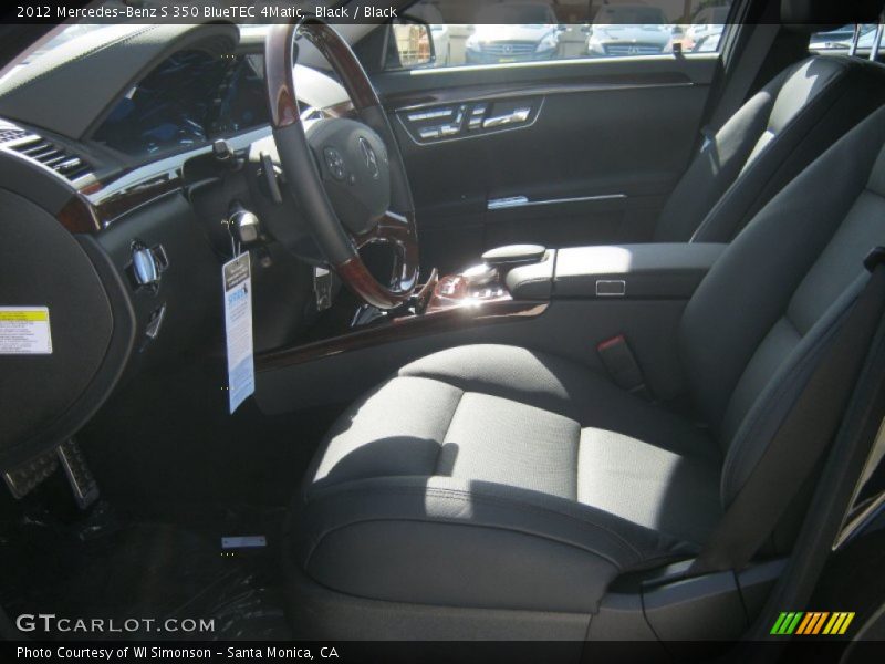 Black / Black 2012 Mercedes-Benz S 350 BlueTEC 4Matic
