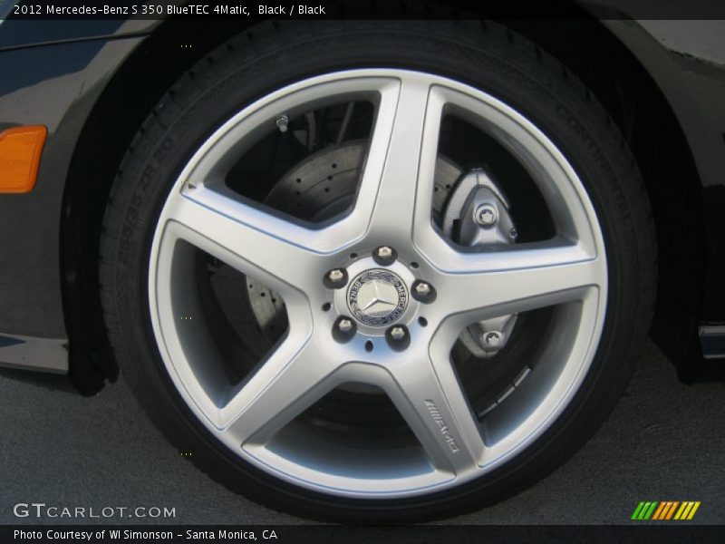 Black / Black 2012 Mercedes-Benz S 350 BlueTEC 4Matic