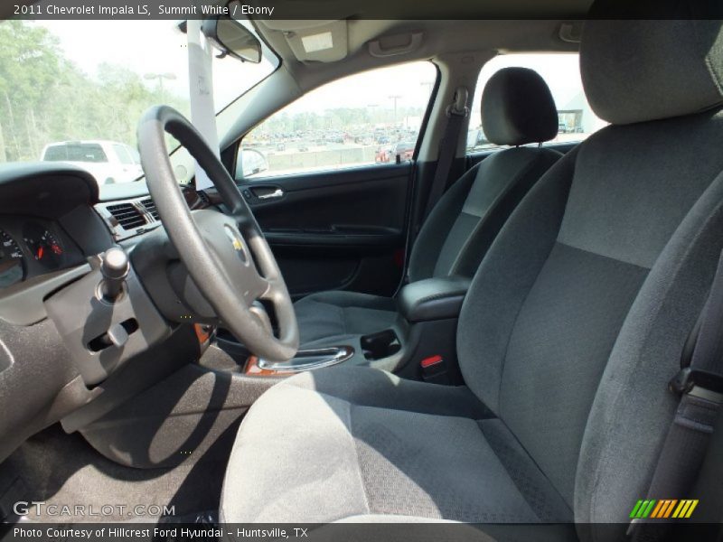 Summit White / Ebony 2011 Chevrolet Impala LS