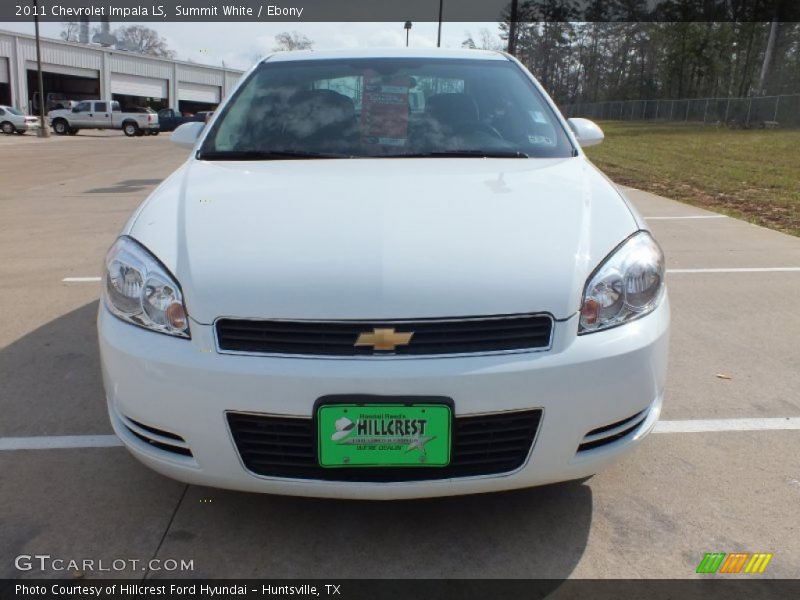 Summit White / Ebony 2011 Chevrolet Impala LS