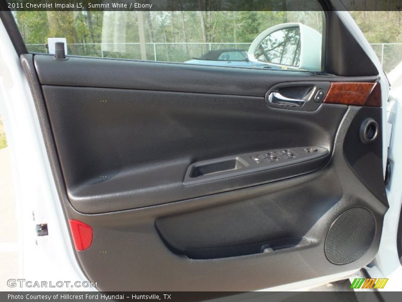 Summit White / Ebony 2011 Chevrolet Impala LS