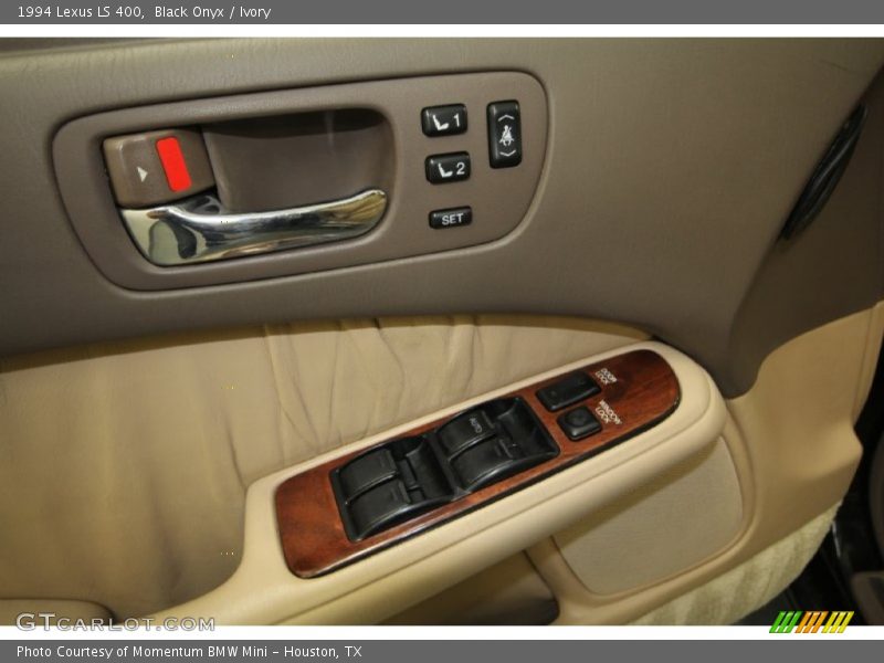 Controls of 1994 LS 400