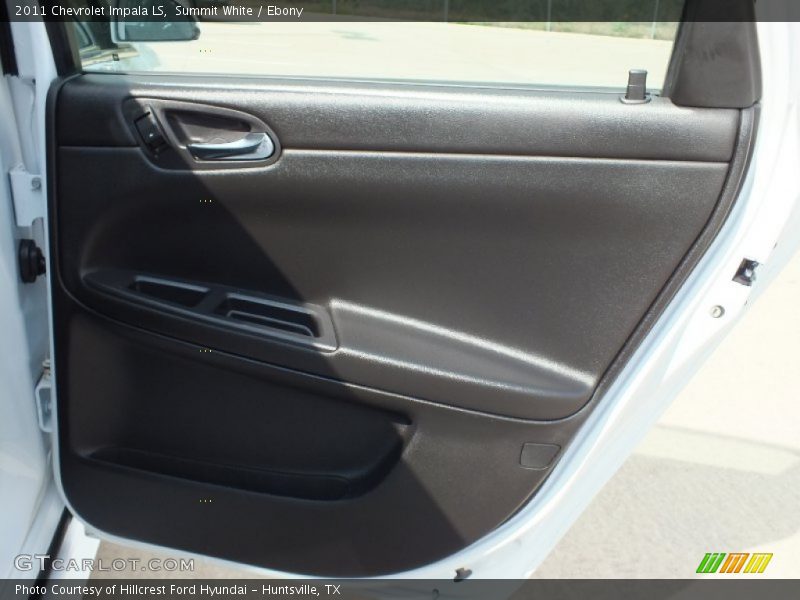 Summit White / Ebony 2011 Chevrolet Impala LS