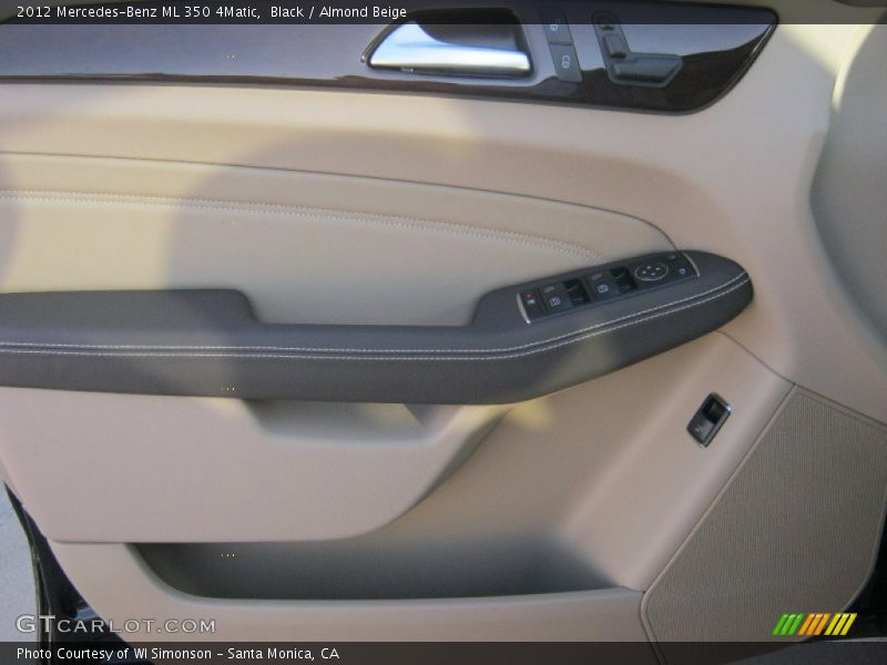 Black / Almond Beige 2012 Mercedes-Benz ML 350 4Matic