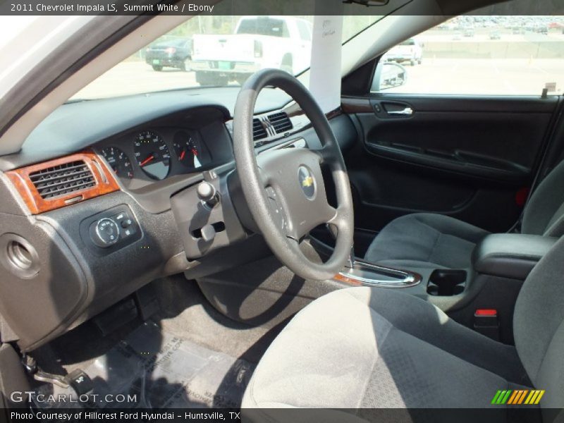 Summit White / Ebony 2011 Chevrolet Impala LS