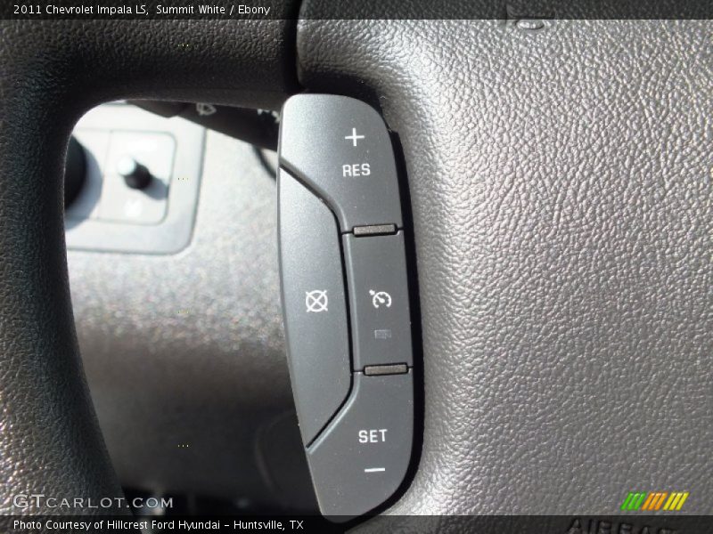 Summit White / Ebony 2011 Chevrolet Impala LS