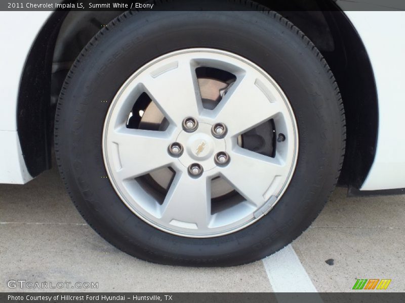 Summit White / Ebony 2011 Chevrolet Impala LS