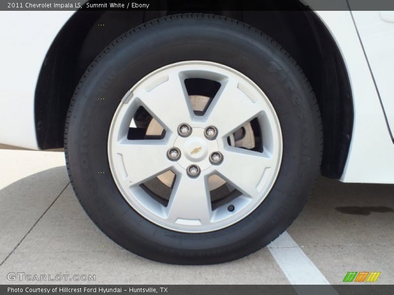 Summit White / Ebony 2011 Chevrolet Impala LS