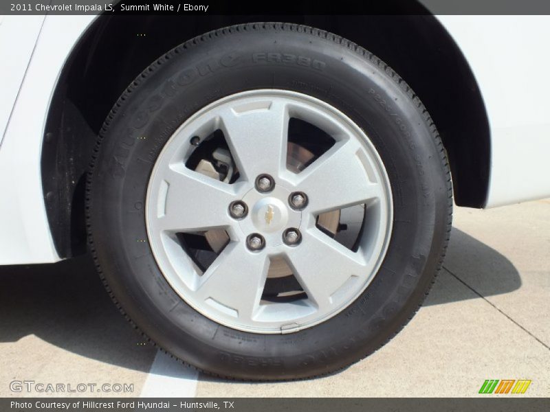 Summit White / Ebony 2011 Chevrolet Impala LS
