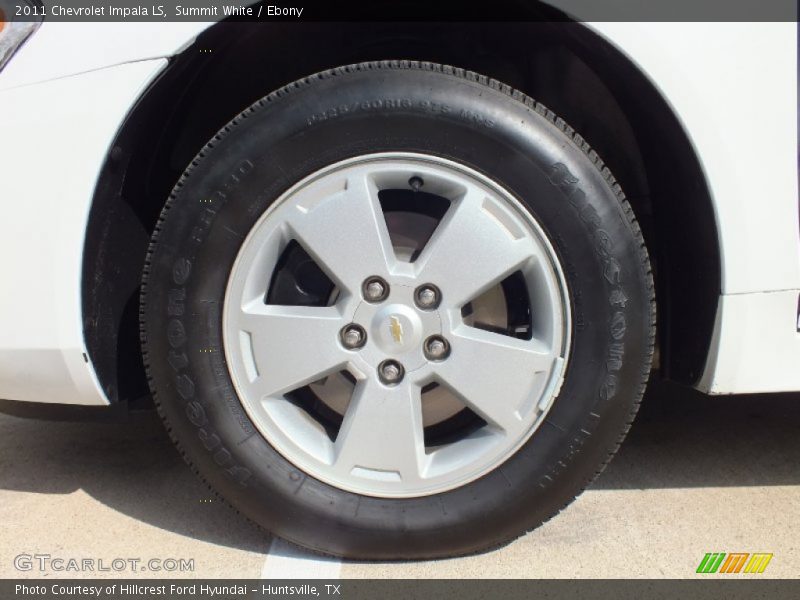 Summit White / Ebony 2011 Chevrolet Impala LS