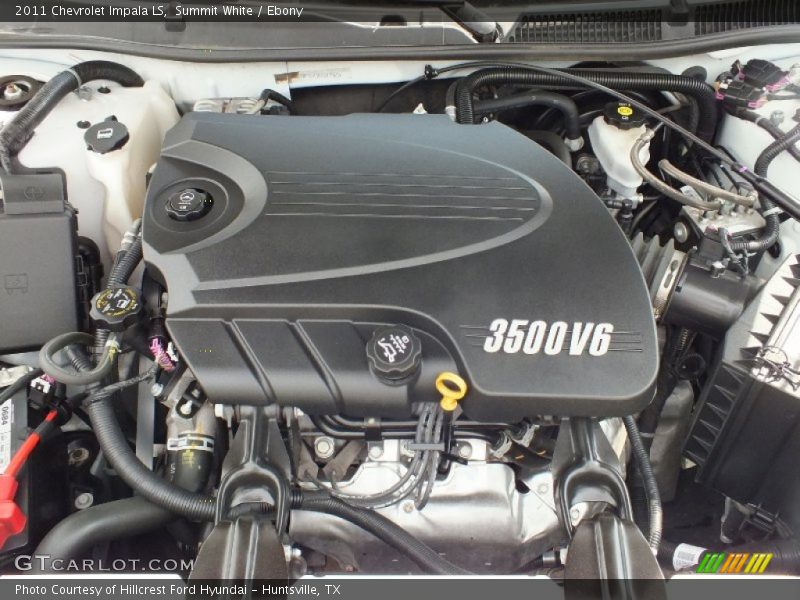 Summit White / Ebony 2011 Chevrolet Impala LS