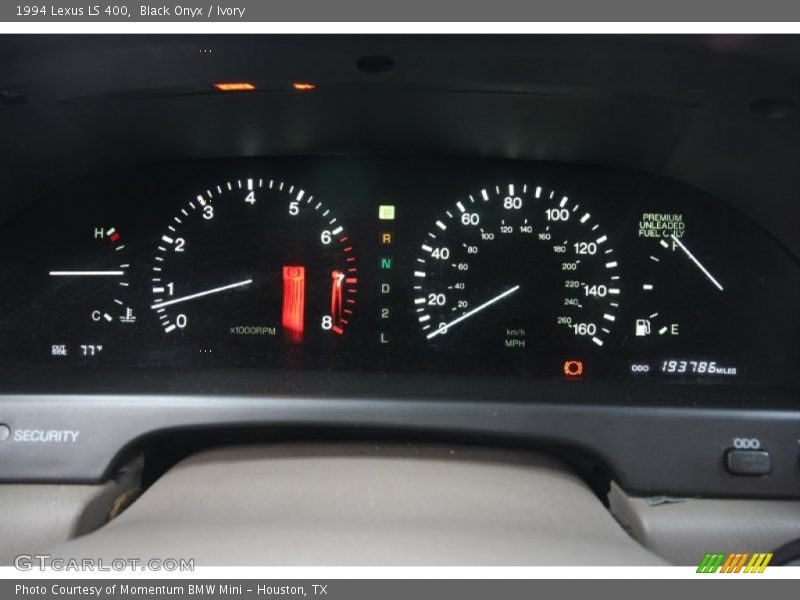  1994 LS 400 400 Gauges