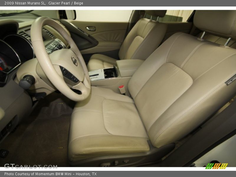 Glacier Pearl / Beige 2009 Nissan Murano SL