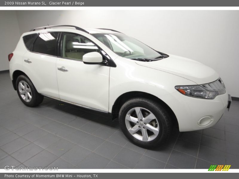 Glacier Pearl / Beige 2009 Nissan Murano SL