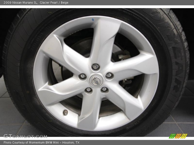 Glacier Pearl / Beige 2009 Nissan Murano SL