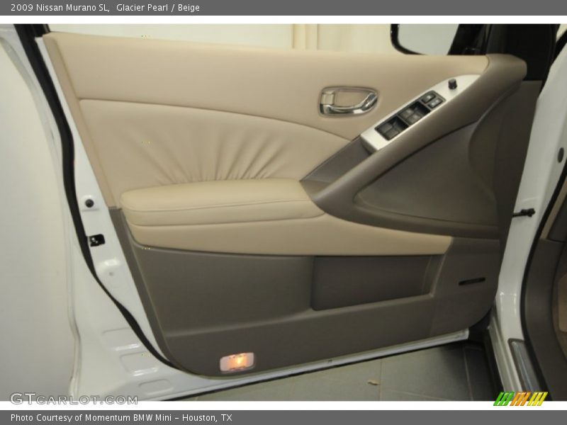 Glacier Pearl / Beige 2009 Nissan Murano SL