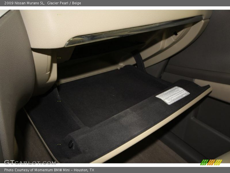 Glacier Pearl / Beige 2009 Nissan Murano SL