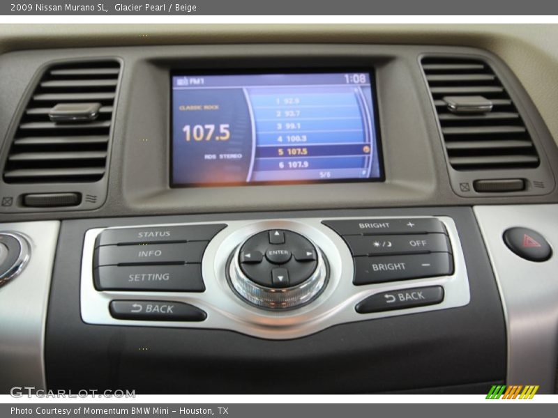 Glacier Pearl / Beige 2009 Nissan Murano SL