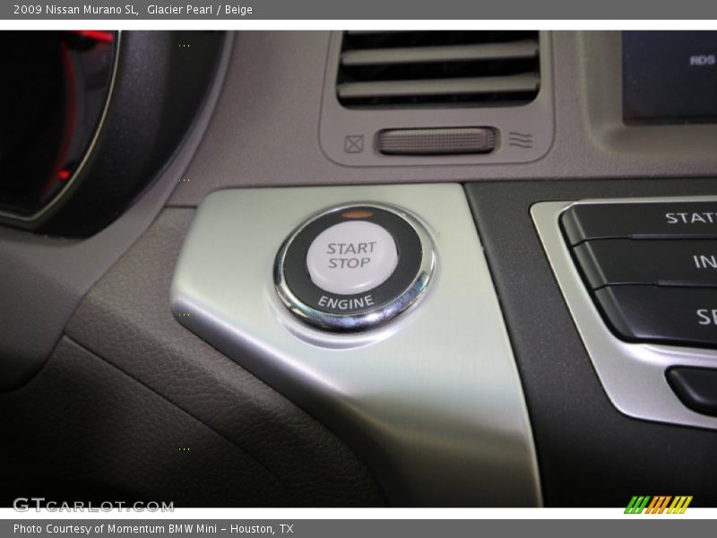 Glacier Pearl / Beige 2009 Nissan Murano SL