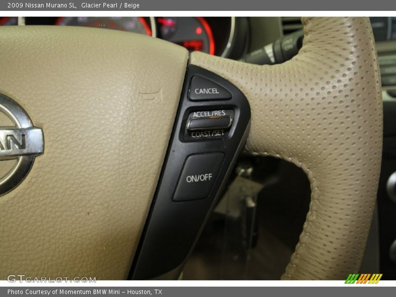 Glacier Pearl / Beige 2009 Nissan Murano SL