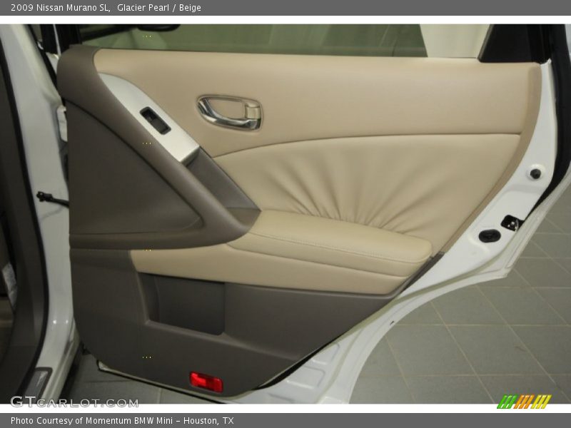 Glacier Pearl / Beige 2009 Nissan Murano SL