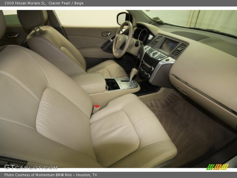 Glacier Pearl / Beige 2009 Nissan Murano SL