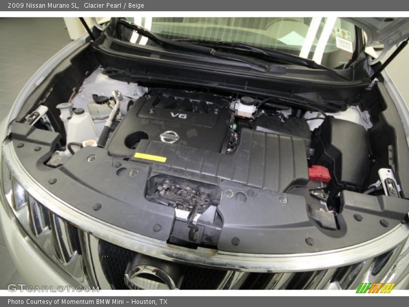 Glacier Pearl / Beige 2009 Nissan Murano SL
