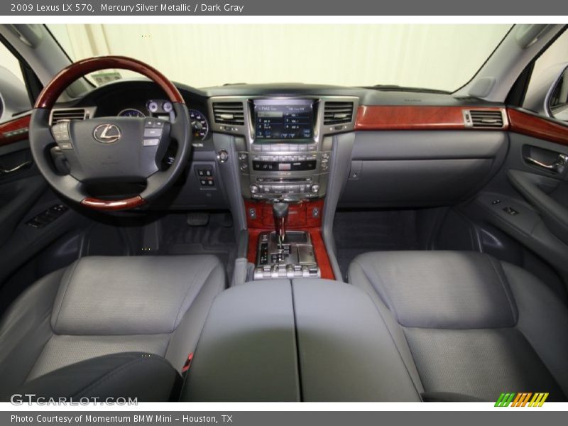 Mercury Silver Metallic / Dark Gray 2009 Lexus LX 570