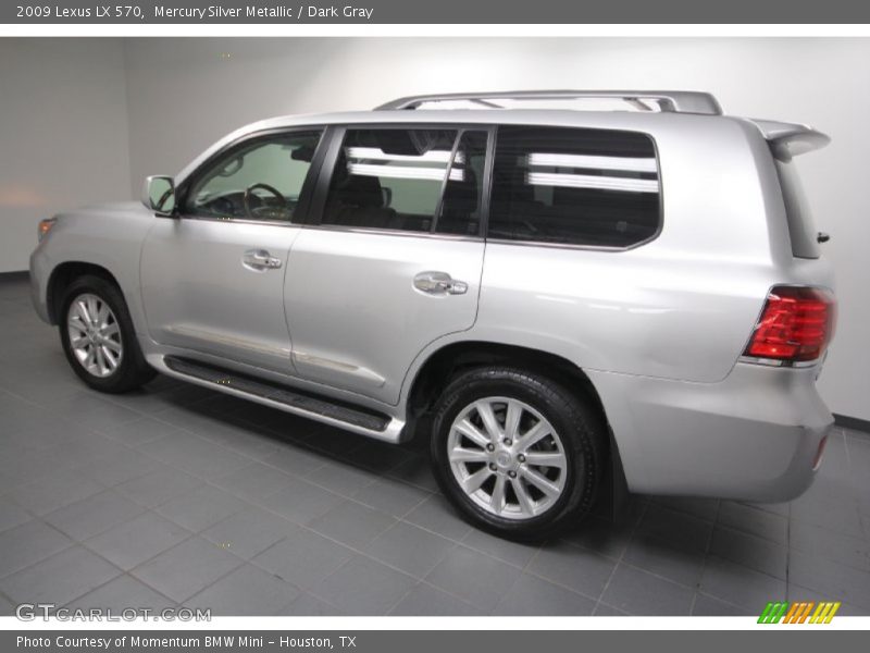 Mercury Silver Metallic / Dark Gray 2009 Lexus LX 570