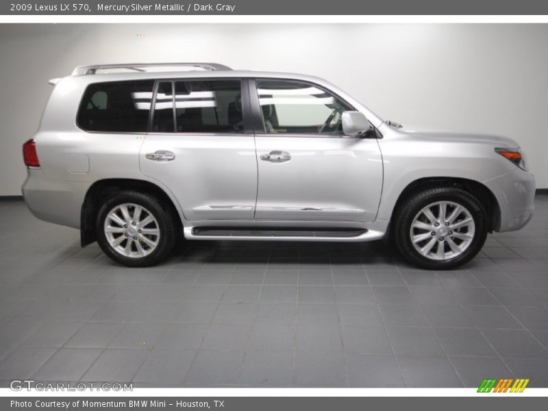 Mercury Silver Metallic / Dark Gray 2009 Lexus LX 570