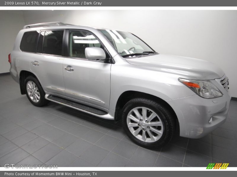 Mercury Silver Metallic / Dark Gray 2009 Lexus LX 570