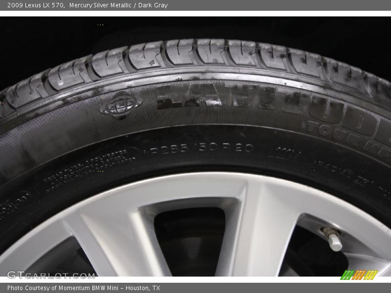 Mercury Silver Metallic / Dark Gray 2009 Lexus LX 570