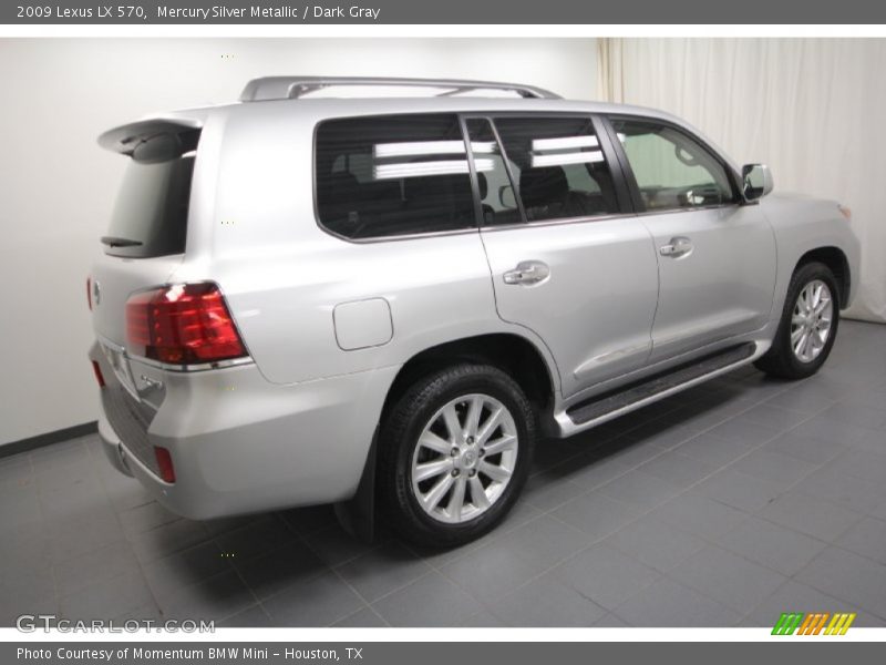 Mercury Silver Metallic / Dark Gray 2009 Lexus LX 570
