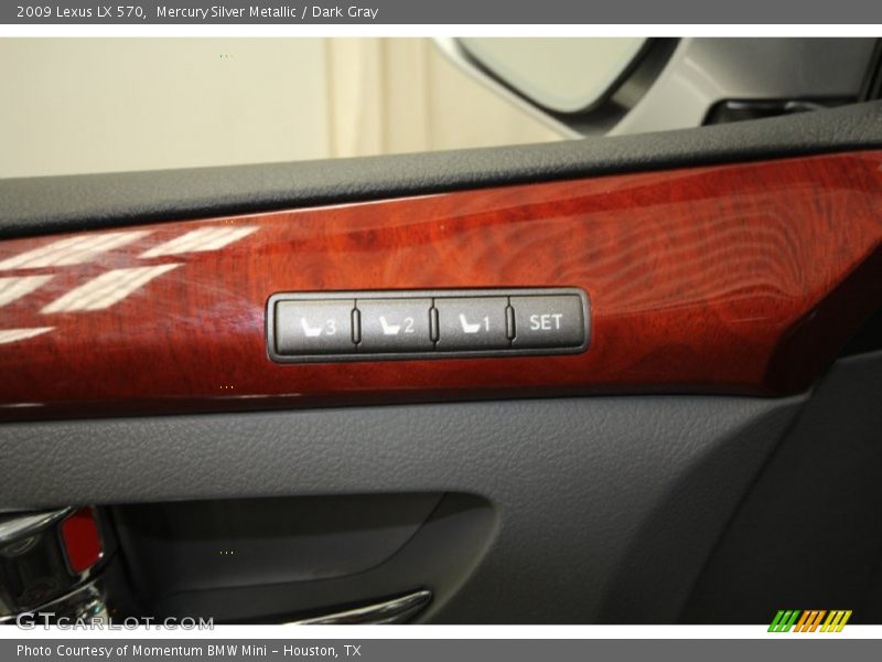 Mercury Silver Metallic / Dark Gray 2009 Lexus LX 570