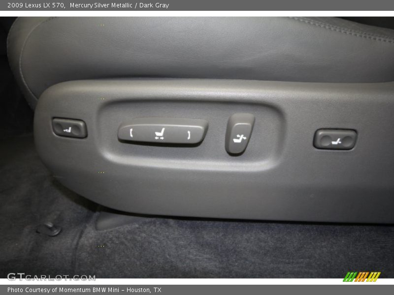 Mercury Silver Metallic / Dark Gray 2009 Lexus LX 570