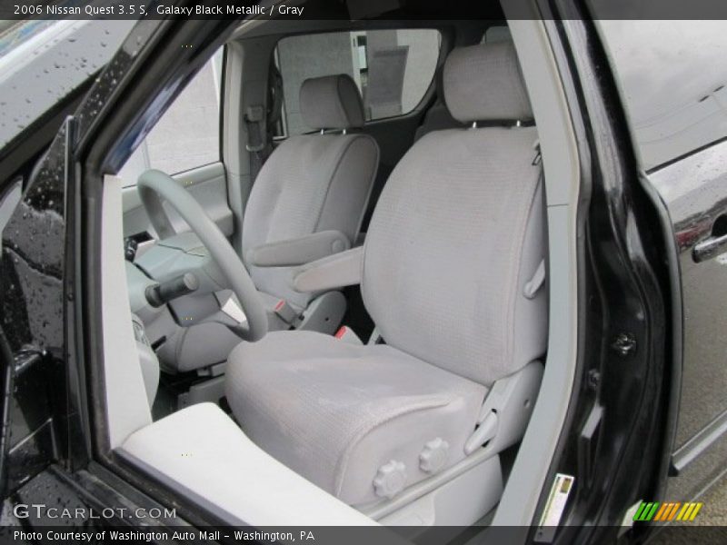 Galaxy Black Metallic / Gray 2006 Nissan Quest 3.5 S