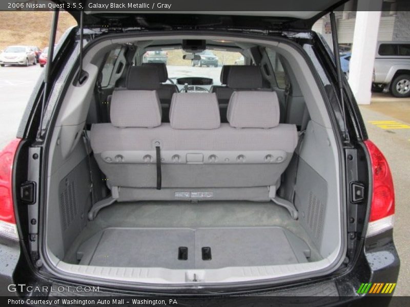 Galaxy Black Metallic / Gray 2006 Nissan Quest 3.5 S