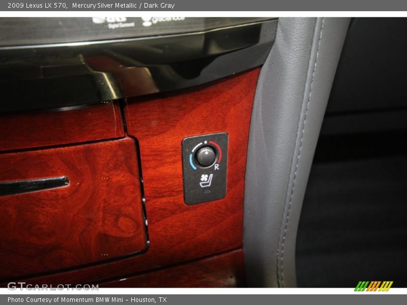 Mercury Silver Metallic / Dark Gray 2009 Lexus LX 570