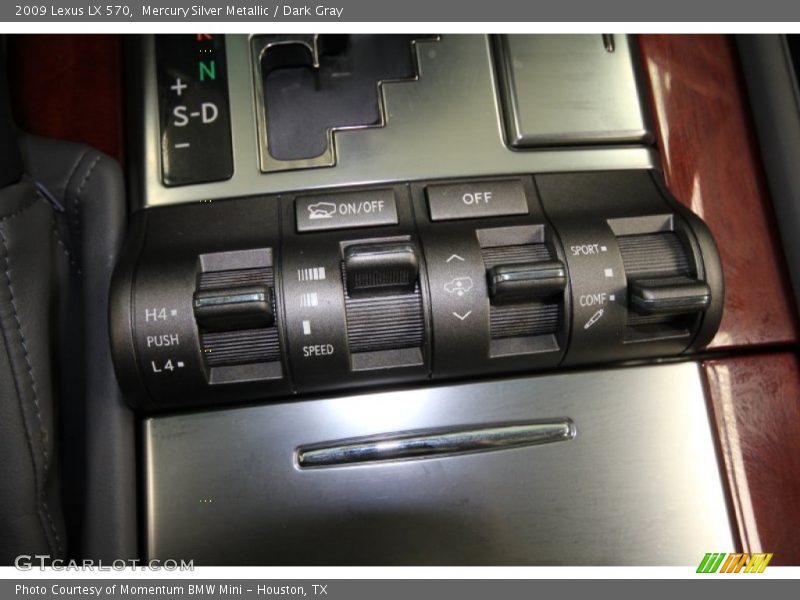 Mercury Silver Metallic / Dark Gray 2009 Lexus LX 570