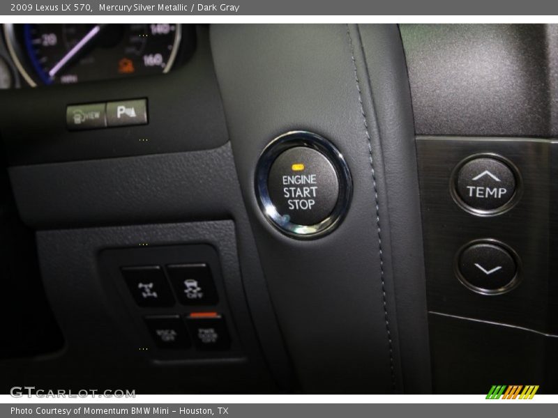 Mercury Silver Metallic / Dark Gray 2009 Lexus LX 570