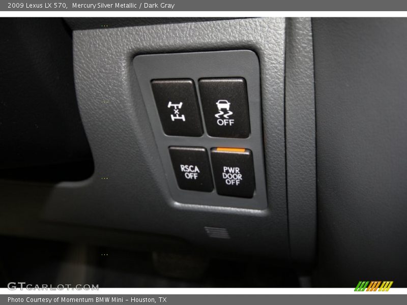 Mercury Silver Metallic / Dark Gray 2009 Lexus LX 570