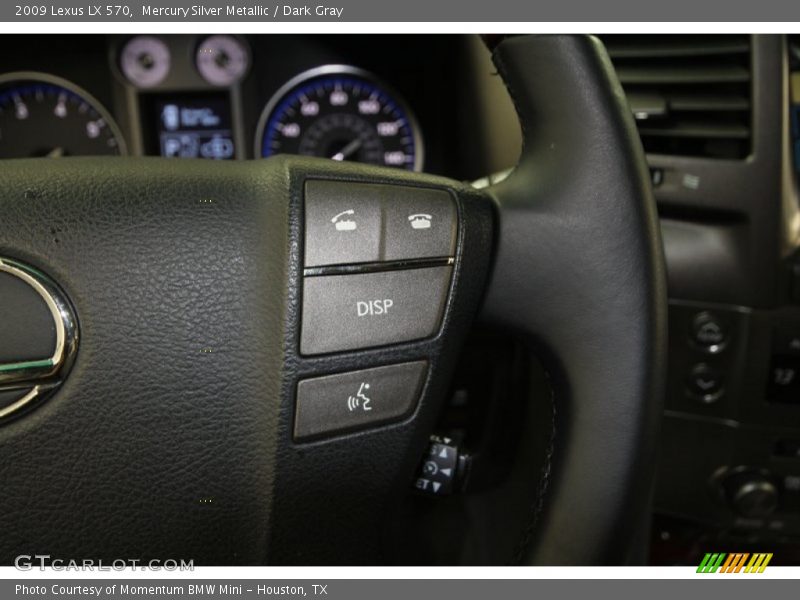 Mercury Silver Metallic / Dark Gray 2009 Lexus LX 570