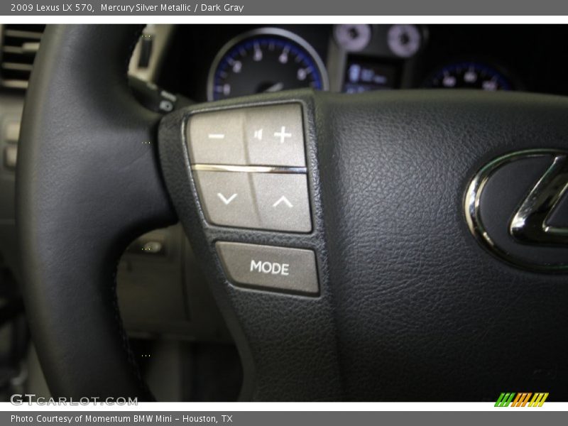 Mercury Silver Metallic / Dark Gray 2009 Lexus LX 570