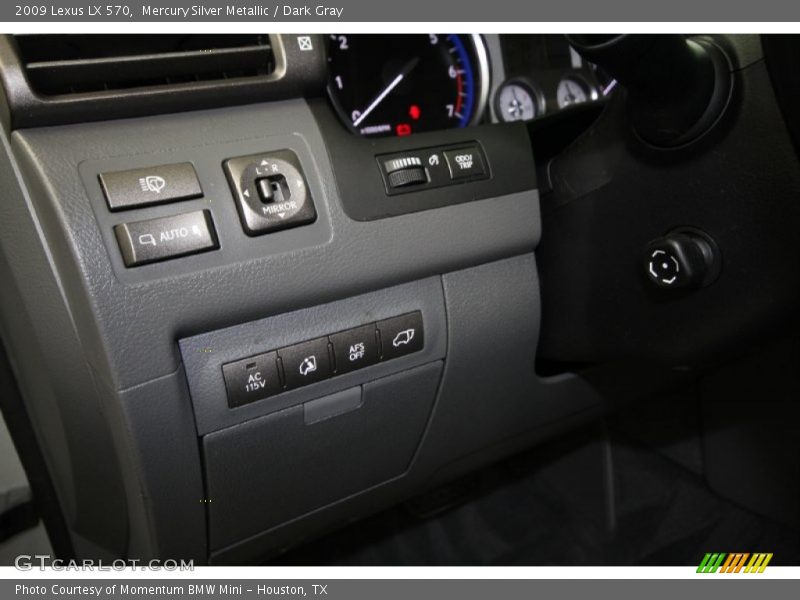 Mercury Silver Metallic / Dark Gray 2009 Lexus LX 570