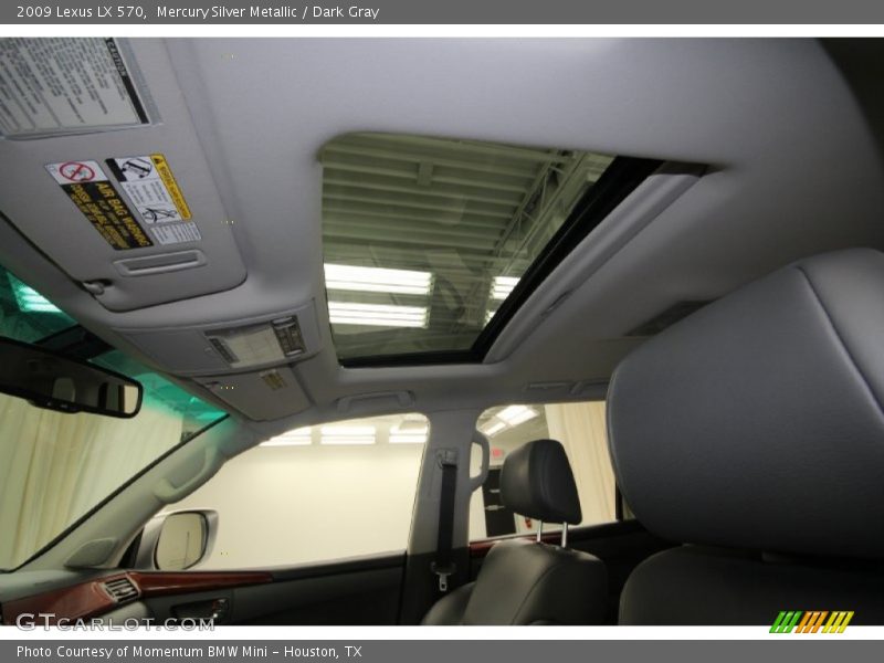 Mercury Silver Metallic / Dark Gray 2009 Lexus LX 570