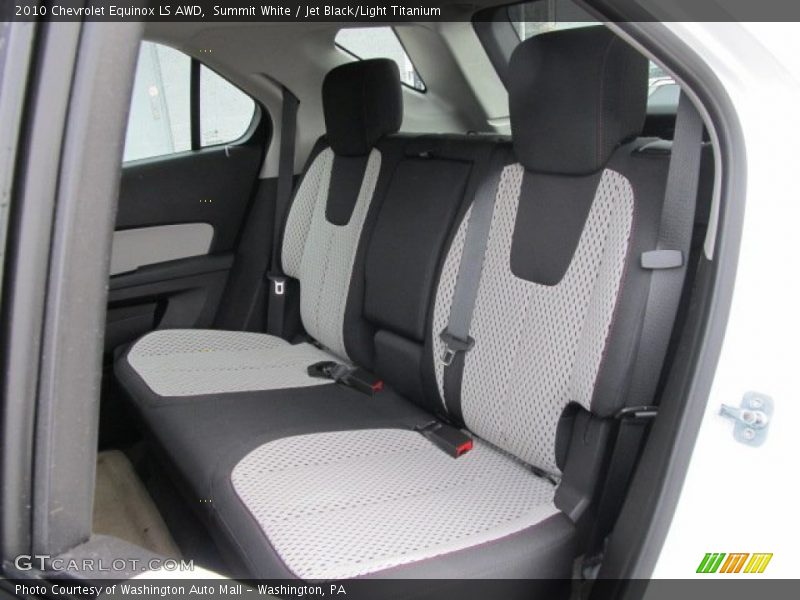 Summit White / Jet Black/Light Titanium 2010 Chevrolet Equinox LS AWD