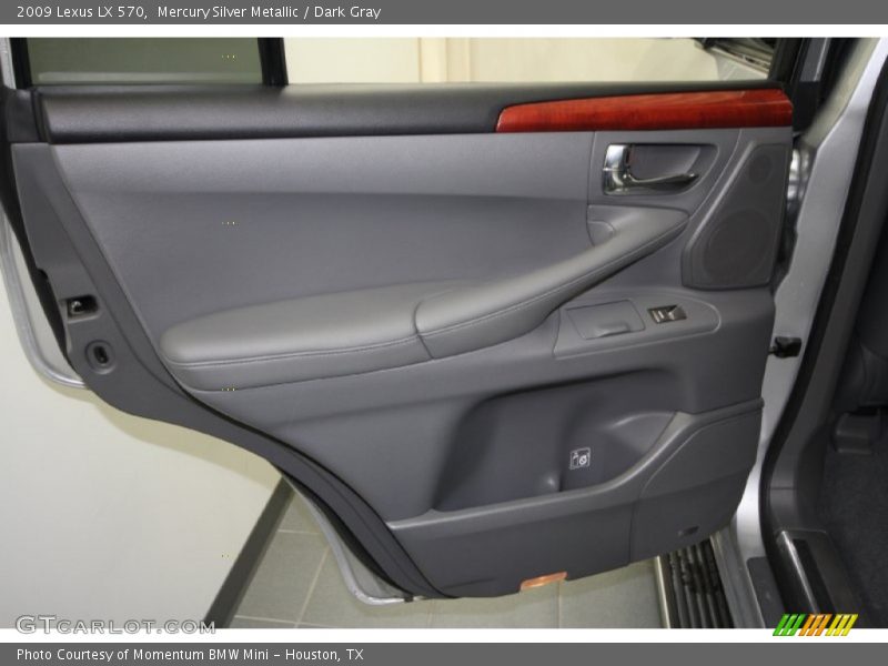 Mercury Silver Metallic / Dark Gray 2009 Lexus LX 570