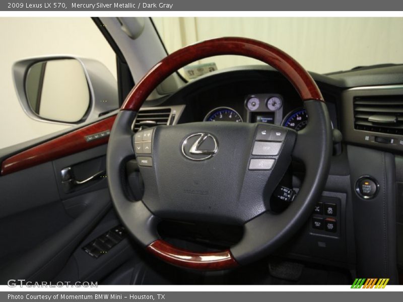Mercury Silver Metallic / Dark Gray 2009 Lexus LX 570